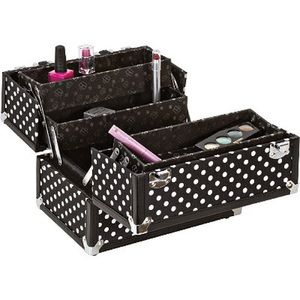ULTA Black/White 10" Make-up Case