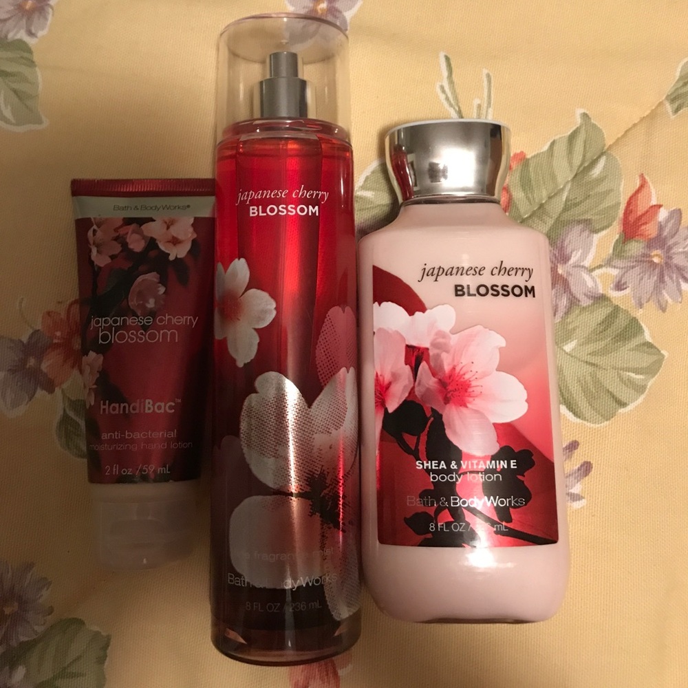 Bath and body works Japanese cherry blossom