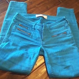 HOLLISTER blue pants.