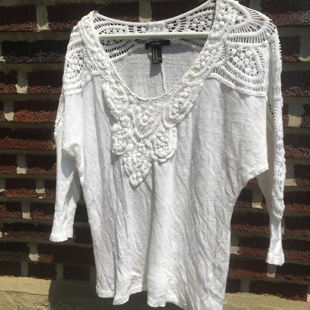 Forever 21 white shirt