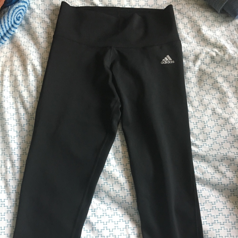 Adidas Black Crop Leggings