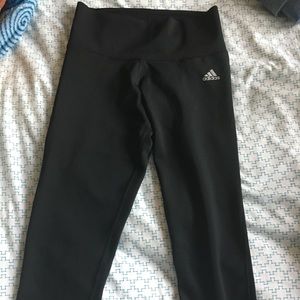Adidas Black Crop Leggings