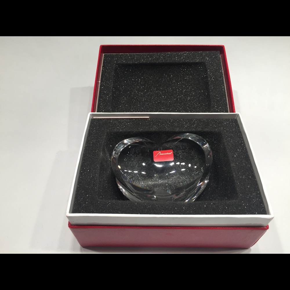 Baccarat Zinzin Crystal Heart