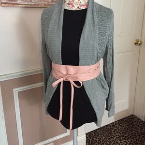 Pink Blush colored Long Obi Belt by Cinch