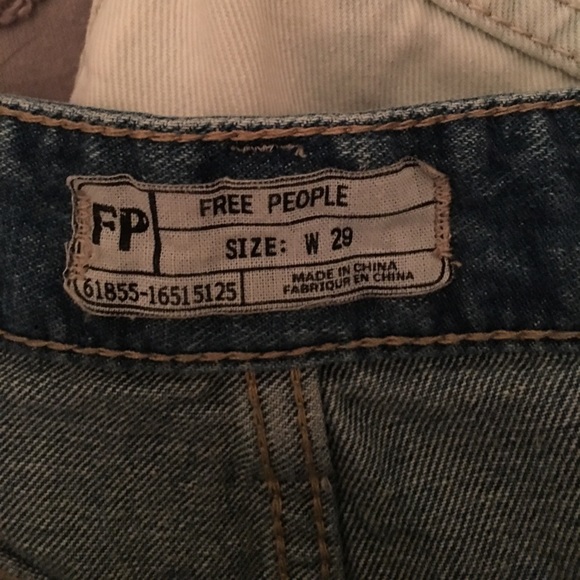 Free People Denim Shorts - Picture 4 of 4