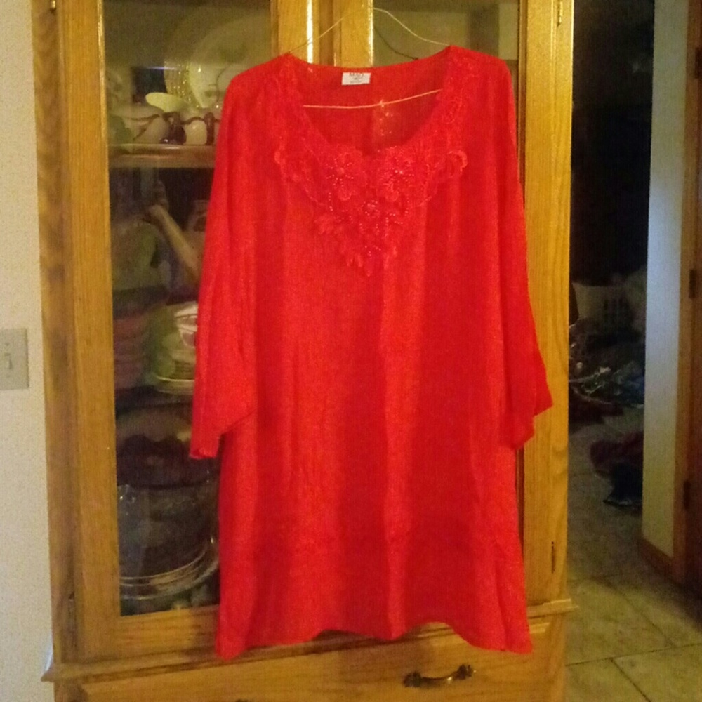 Dressy tunic top