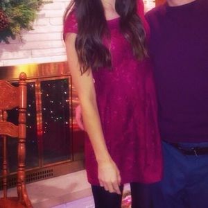Maroon Dress -F21 Size S!