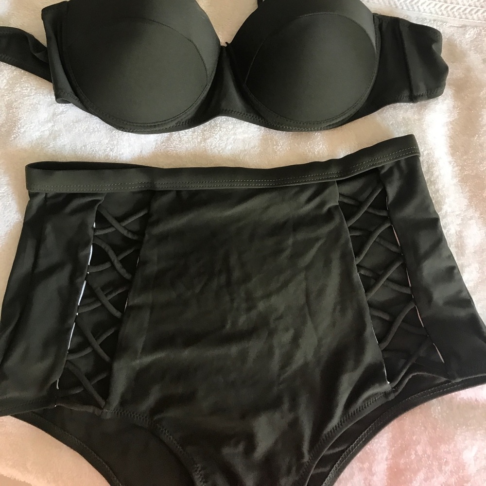Super cute swim suit.