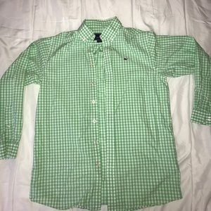 LIGHT GREEN VINEYARD VINES BUTTON UP