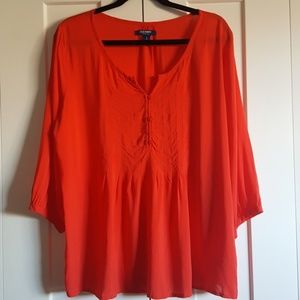 The "3 buttons down" Old Navy Blouse Top
