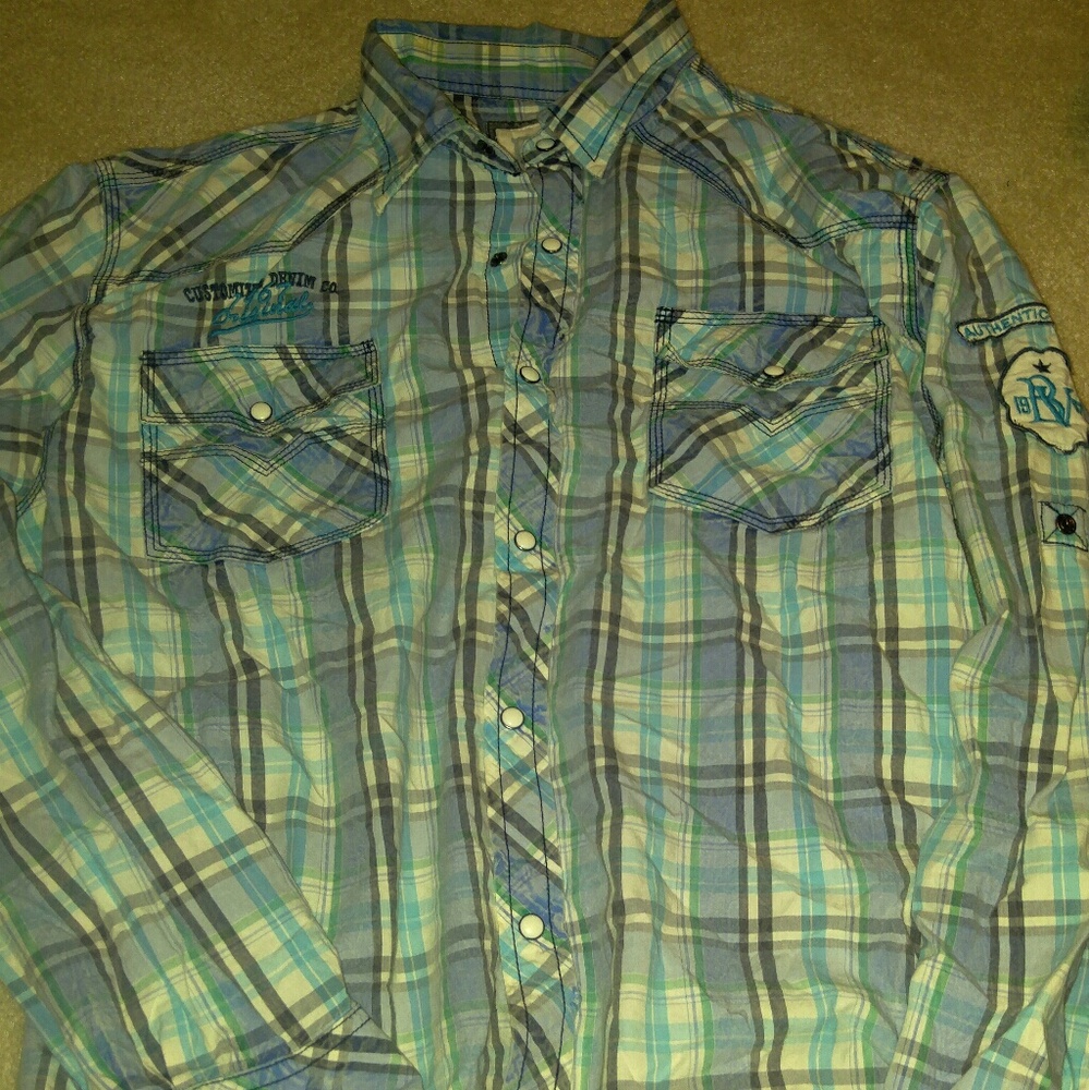 Mens Buckle shirt XL