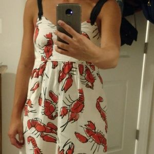 Crawfish sundress from Anthropologie