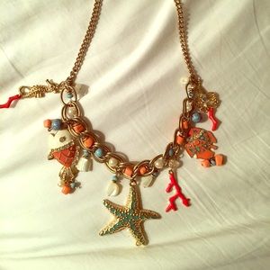 Nautical/sea-themed necklace