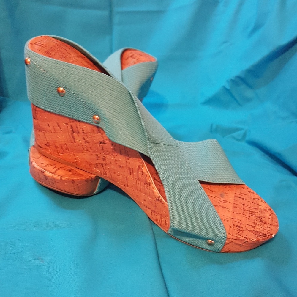 Teal Wedges