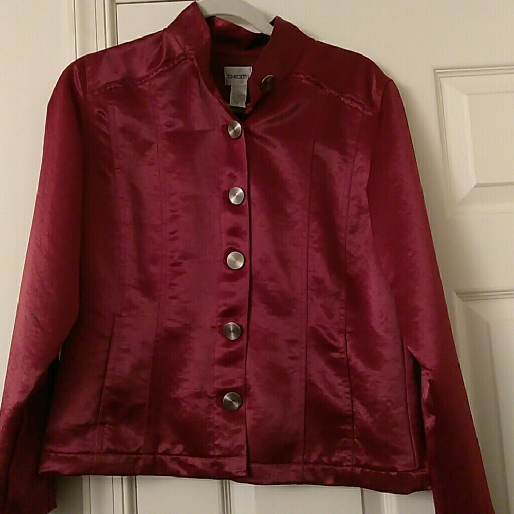 Chico's size 1 Ladie's Long-sleeved Jacket