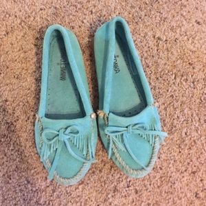Turquoise Moccs