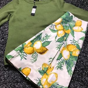 Talbots's Lemon Skirt.