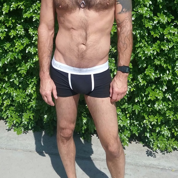 Milk black cotton boxer briefs men's underwear NWT - Picture 2 of 3