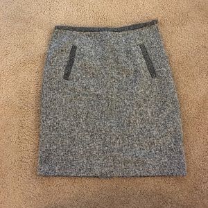 The Limited Grey Pencil Skirt