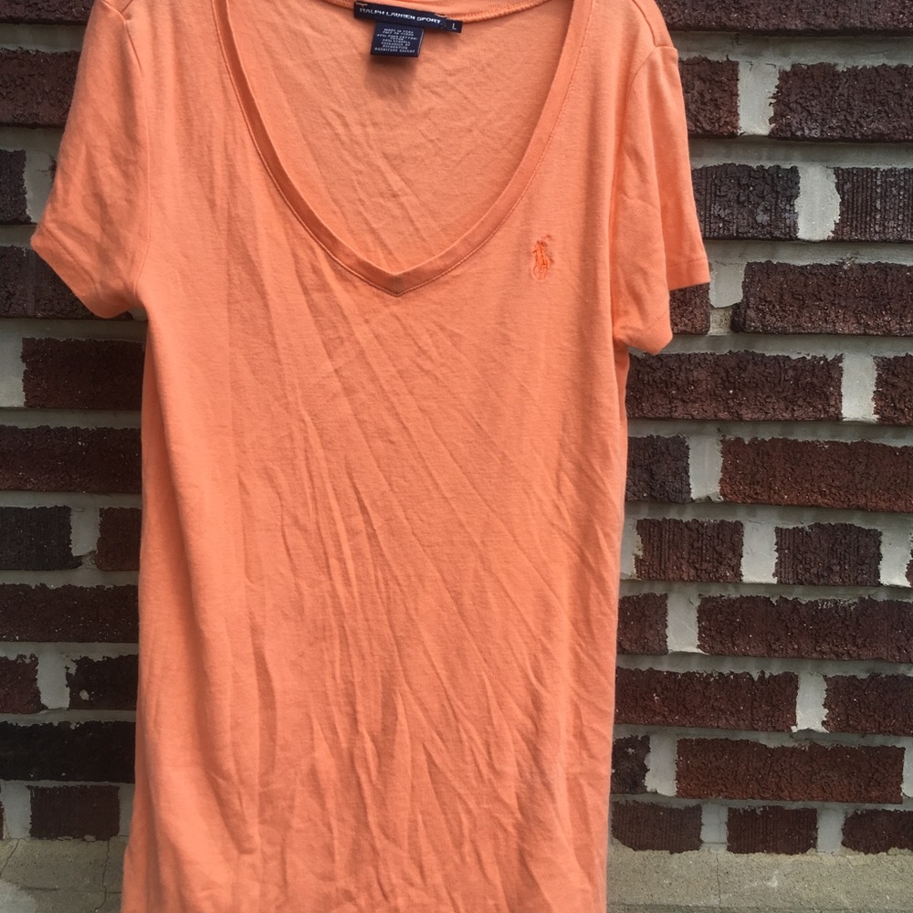 Orange Ralph Lauren Top