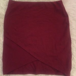 Forever 21 Dark Red skirt