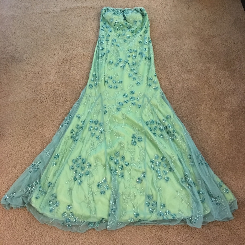 Green Sequin Dress