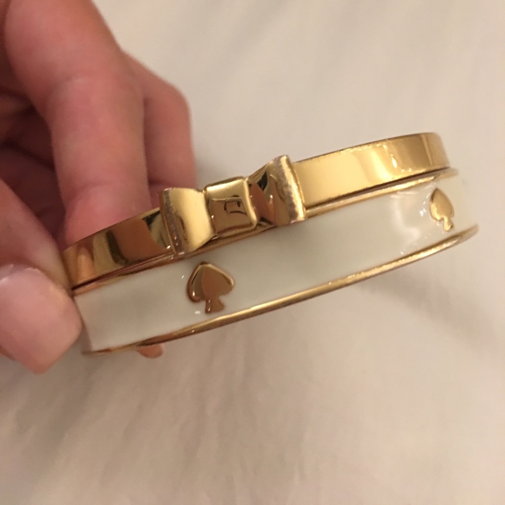 Kate Spade New York Spade & Take A Bow Bangle Set
