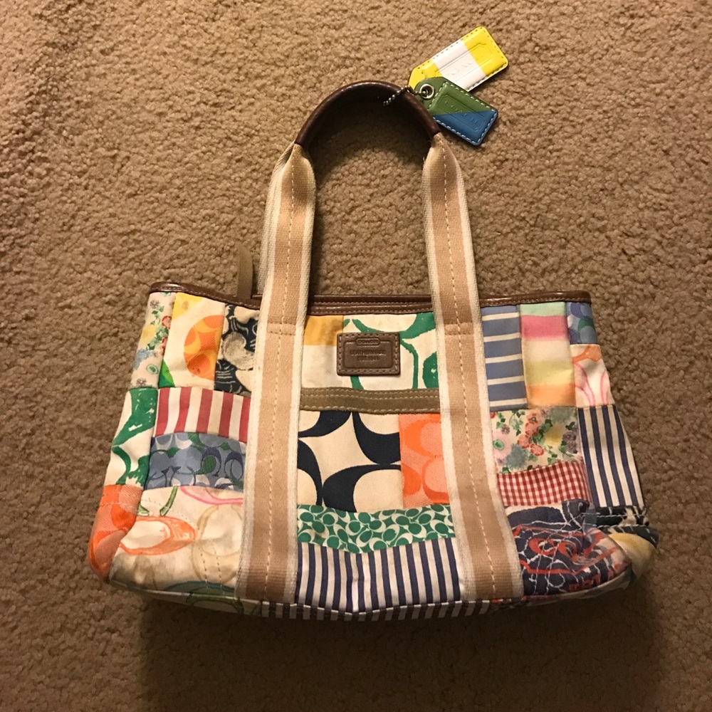 Coach Multi Patchwork Bag