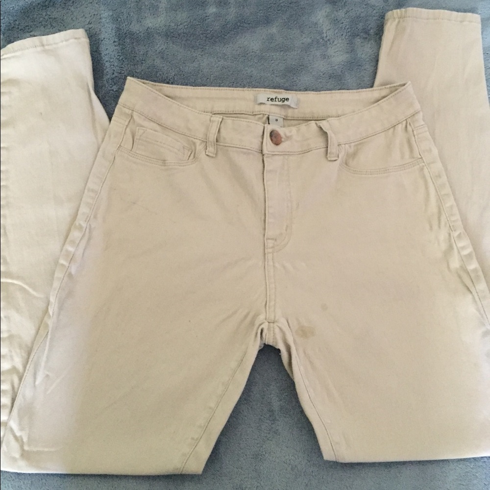 Charlotte Russe jeggings!  High waisted (Stain)