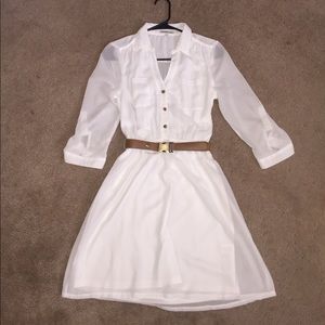 Brand new white dress