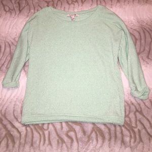 Forever 21 Sweater Turquoise