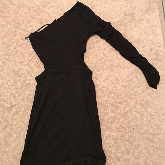 Forever 21- Black Bodycon Dress - Picture 2 of 2