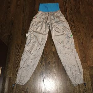 ZUMBA Silver and Teal Cargo Pants