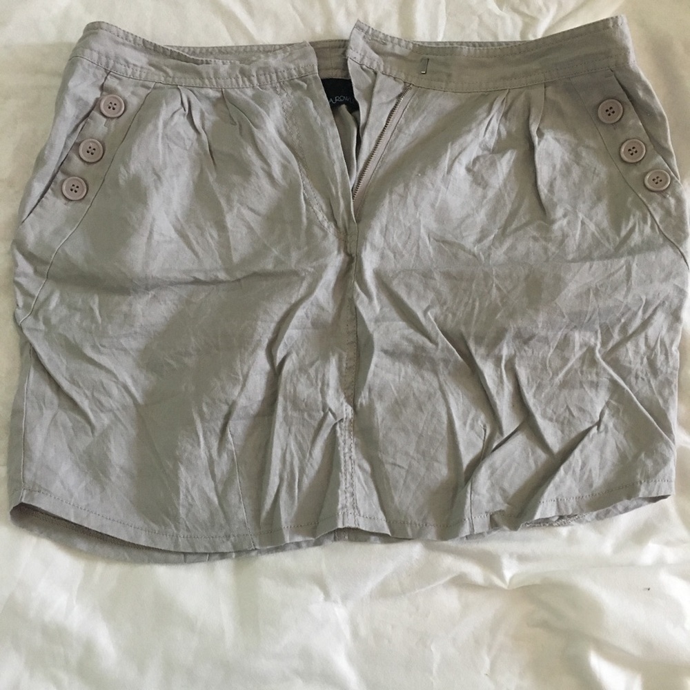 Cynthia Rowley Linen Skirt
