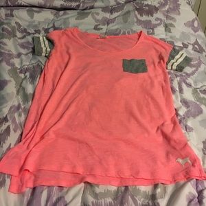 VS Pink Pocket Tee