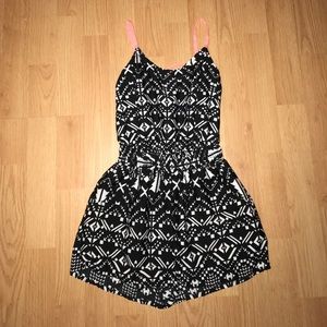 KIDS tribal print romper