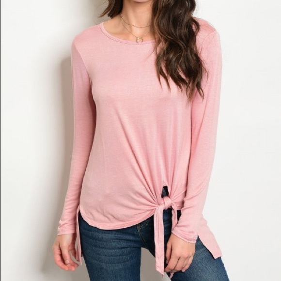 Pink Side Knot Detail Top - Picture 6 of 8