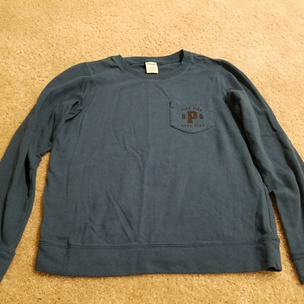 Victoria Secrets Pink Sweatshirt Size Small