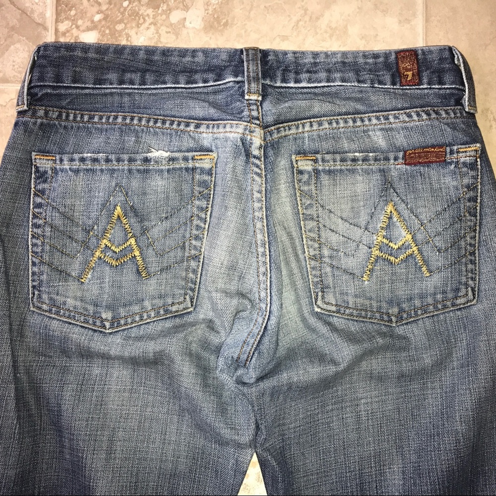 7 For All Mankind Women's A Pocket" Jeans SZ 27