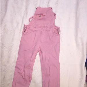 Pretty Pink Jean Overall