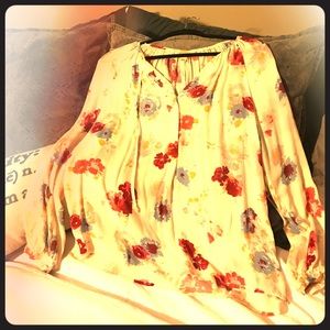 Lucky Brand Floral Shirt no tags/never before worn