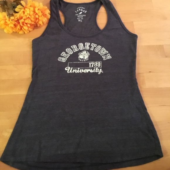Georgetown vintage feel blue-gray tank top - Picture 4 of 4