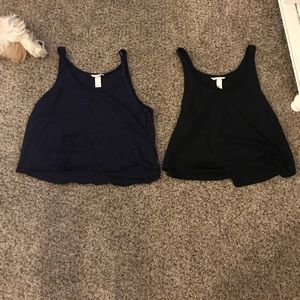 Two H&M tank tops