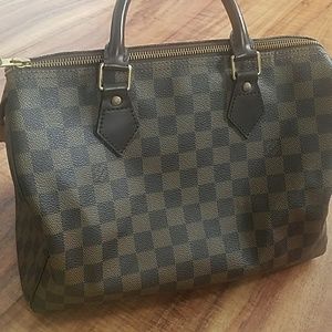 Authentic LV Speedy 30 Damier