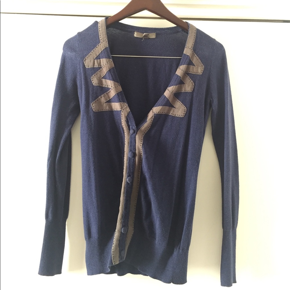 Navy Cardigan