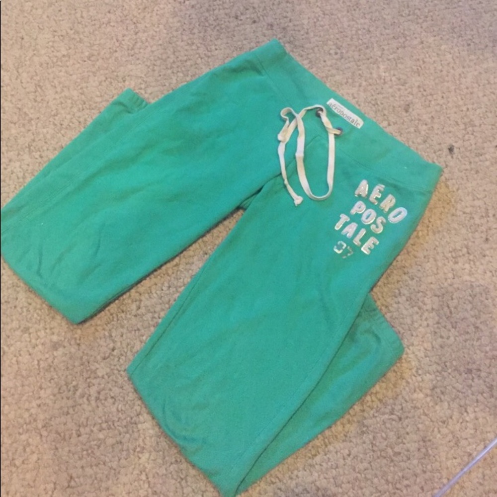 Aeropostale Green Sweatpants