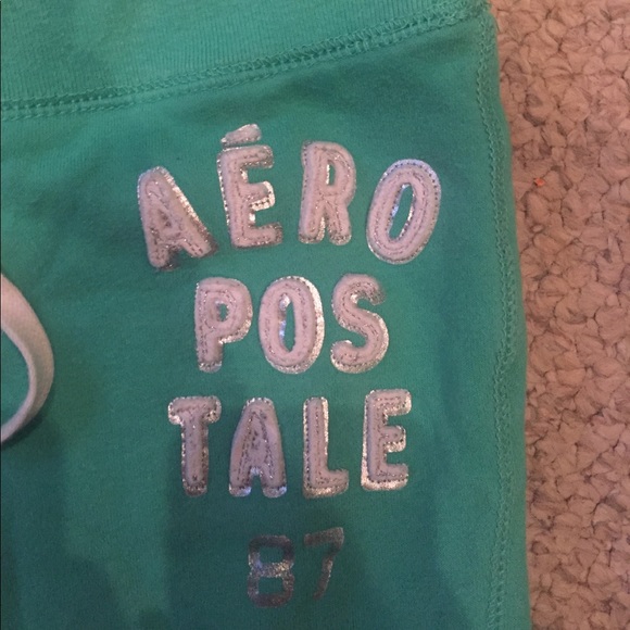 Aeropostale Green Sweatpants - Picture 4 of 5