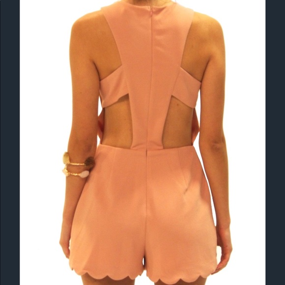 Lush off white romper medium NWT - Picture 3 of 6