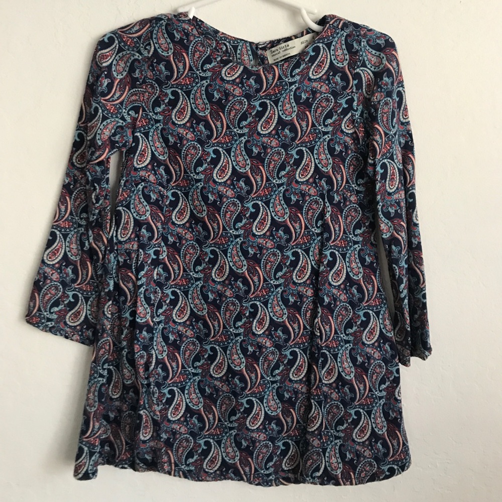 Zara Paisley Print Dress