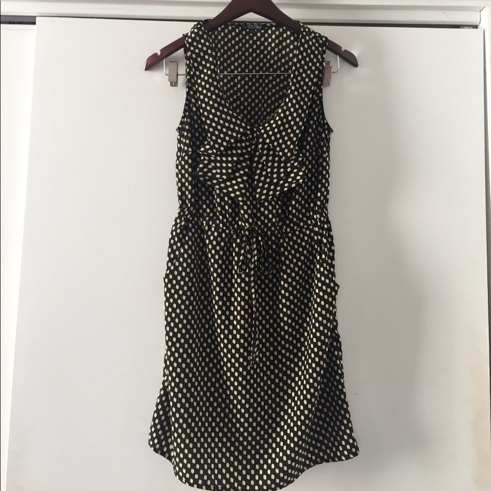 Black and Yellow Dress